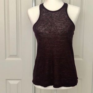 T Alexander Wang Red & Black top tank
